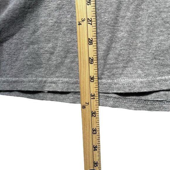 Vintage Nike Long Sleeve Shirt Men’s XL Gray Red Logo Made In USA 90s Y2K - Picture 10 of 12